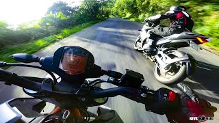 Lets Ride  Duke 250 vs Gixxer Sf250 [upl. by Arama738]