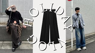 【服好き社会人のVLOG】ZARAの購入品紹介チェックシャツコーデブランド古着屋巡りbalenciaga 3XLバレンシアガmarine serreファッション秋服 [upl. by Mirabel]