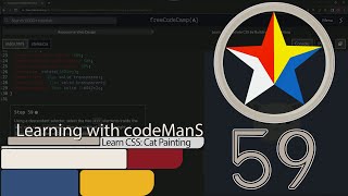 FreeCodeCamp  Learn Intermediate CSS by Building a Cat Painting Step 59  Responsive Web Design [upl. by Tannen]