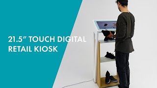 215quot Touch Digital Retail Kiosk  Displays2go® [upl. by Atiluap]