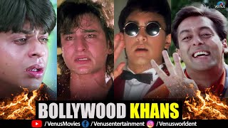 Bollywood Khans  Salman Khan  Saif Ali Khan  Aamir Khan  Shahrukh Khan  Jukebox 2 [upl. by Chaiken]