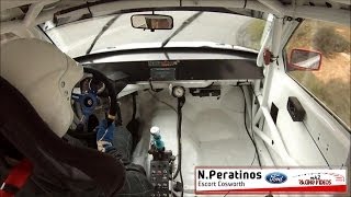 ΑΝΑΒΑΣΗ ΡΙΤΣΩΝΑΣ 2014 NPeratinos Ford Escort Cosworth Onboard Hillclimb [upl. by Samella89]