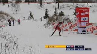 Therese Johaug destroys Kowalczyk and Bjørgen in Rybinsk 15 km Skiathlon [upl. by Noryt855]