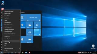 Where is the control panel in windows 10 [upl. by Itin]