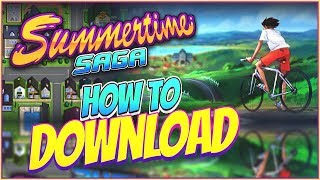 HOW TO DOWNLOAD SUMMERTIME SAGA  Easiest and fastest way to download Summertime Saga [upl. by Carmelia]