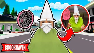 ME VESTÍ DEL MAGO GNOMO VIRAL DE TIKTOK EN BROOKHAVEN Y ESTO PASÓ 😆🏡  Roblox YoSoyLoki [upl. by Areek]