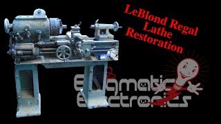 LeBlond Regal Lathe Restoration  Episode 1 [upl. by Englebert]