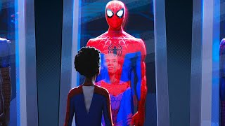 Miles Morales Becomes SpiderMan Scene  SpiderMan Into the SpiderVerse 2018 Movie CLIP HD [upl. by Oileduab501]