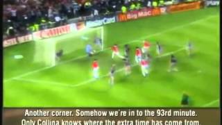 Man UTD Bayern Munich 1999 Final Last 3 Minutes [upl. by Neal]