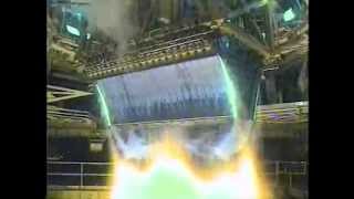 XRS2200 Linear Aerospike Engine Test fire at NASA Stennis Space Center SSC [upl. by Ches238]