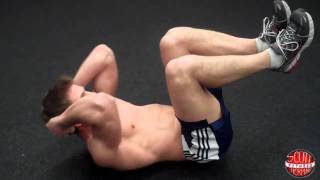 How To Elbow To Knee Crunch [upl. by Corina]