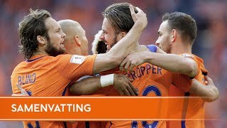 Highlights Nederland  Bulgarije 392017 [upl. by Natelson]