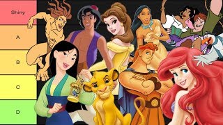 Every Disney Renaissance Movie Ranked [upl. by Joshi]