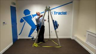 Tractel Tracpode™ Confined Space Rescue Tripod [upl. by Madelon324]