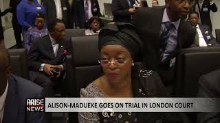 ALISONMADUEKE GOES ON TRIAL IN LONDON COURT ON ALLEGATIONS OF BRIBERY OFFENSES [upl. by Salena488]