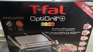 T Fal Optigrill  Review  BBQFOOD4U [upl. by Esiole]