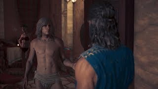 Assassins Creed Odyssey Alkibiades Romance Alexios [upl. by Eremihc189]