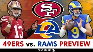 49ers vs Rams Preview Injury Report Analysis Keys to The Game Prediction  NFL Week 3 [upl. by Xylina]