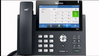 Yealink SIPT48G  Broadsoft Call Park [upl. by Melborn]