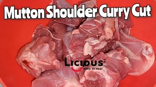 Licious  Goat Shoulder Curry Cut  Licious Mutton Shoulder Cut  Lamb shoulder curry cut [upl. by Naiva]