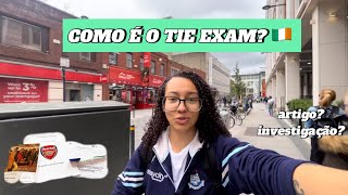 COMO É FAZER O TIE EXAM NA IRLANDA  EXAME TIE FINAL DE CURSO  EXAME DE PROFICIÊNCIA NO INGLÊS [upl. by Eniale833]