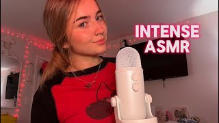 ASMR Intense Mouth Sounds For Ultimate Tingles wet and dry fast and aggressive [upl. by Nosnev]