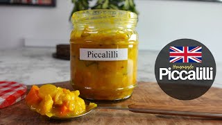 A simple amp delicious Homemade Piccalilli Recipe  A British Classic [upl. by Amanda]