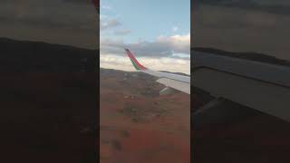 Kenya Airways Flight quot KQ 256 quot landing at Ivato Airport in Antananarivo [upl. by Hose360]