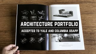 Architecture Portfolio Yale and Columbia University Master of Architecture Accepted 2020 [upl. by Imefulo]