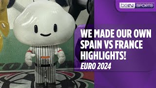 Spain vs France  Euro 2024 SemiFinals  RightsFree Highlights [upl. by Idnaj]