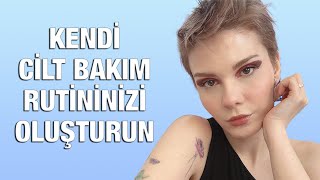 Basit Cilt Bakımı Rutini Nasıl Oluşturulur  Temel İçerikler [upl. by Esinrahc]