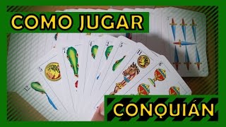 Cómo jugar conquián [upl. by Wolfson]