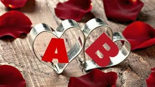 A B Love Status Videos Whatsapp [upl. by Odnalor]