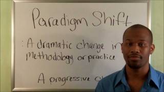 What Is A Paradigm Shift [upl. by Larkins]