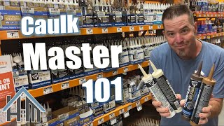 Howto Caulking how to caulk like a pro Caulk master 101 DIY [upl. by Robinett]