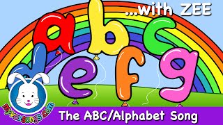 The Alphabet Song with lyrics  Nursery Rhymes [upl. by Erleena]