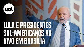 Lula fala em reunião entre líderes dos países da América do Sul veja discurso na íntegra [upl. by Alaj493]