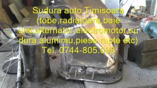 sudura auto timisoara 0744805698 toberadiatoarerezervoarealternatorpiese aluminiu etc [upl. by Mitchael]