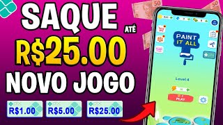 JOGOS que GANHA DINHEIRO de VERDADE no PIX ðŸ‘‰R25 na HoraðŸ’¸ App para Ganhar Dinheiro via Pix [upl. by Etiam]