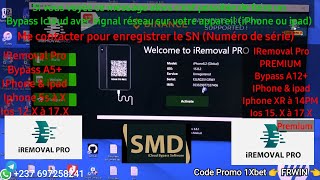 Verrouillage dactivation Bypass Icloud des iPhoneipad sur IOS 12X à 1741 du iPhone 5s à 14PM [upl. by Ylhsa399]
