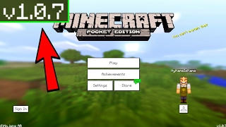 MinecraftPEDownload MCPE 107 APK For Free  107 Official Full Release [upl. by Fi207]