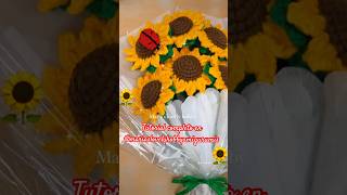 Ideas de Ramos de girasoles TEJIDOS a crochet facil  mariaslovelyhobbyamigurumis crochet [upl. by Der]