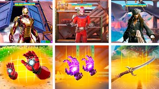 NUEVA ACTUALIZACIÓN de JACK SPARROW BOSS MAGNETO BOSS y IRON MAN BOSS llegan a FORTNITE 😱🔥 [upl. by Enilauqcaj]