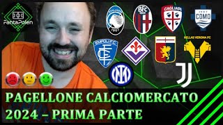 PAGELLONE CALCIOMERCATO 2024  PRIMA PARTE [upl. by Aneleairam44]