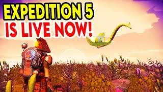 Exobiology Expedition Live Now Patch Notes Announcement No Mans Sky Expedition 5 [upl. by Kelly]