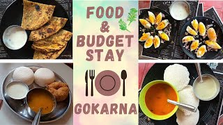 🍽 Food amp Budget Stay In Gokarna  Gokarna Stay  Karnataka famous food [upl. by Aynotel]