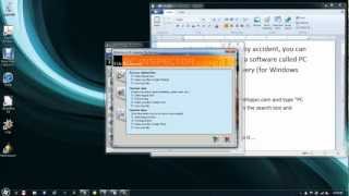 How to recover deleted files from external hard drive [upl. by Aidekal]