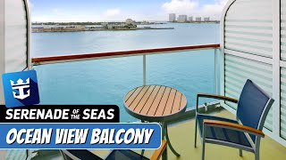 Serenade of the Seas  Balcony Stateroom Tour amp Review 4K  Royal Caribbean Cruise Line RCCL [upl. by Araas731]