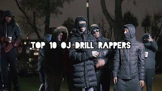 UK DRILL TOP 5 MOST OJ DRILL RAPPERS [upl. by Ahseiuqal]