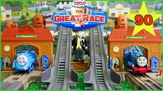 THOMAS AND FRIENDS THE GREAT RACE90 TRACKMASTER O THE INDIGNITY GORDON THOMAS amp FRIENDS TOY TRAINS [upl. by Hazel]